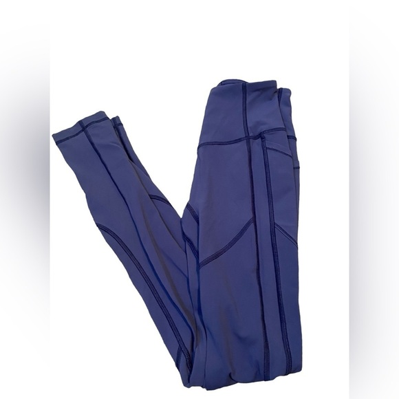 Lululemon All The Right Places Pant Leggings 28" Inseam in Gatsby Blue Sz 2 - Picture 7 of 12